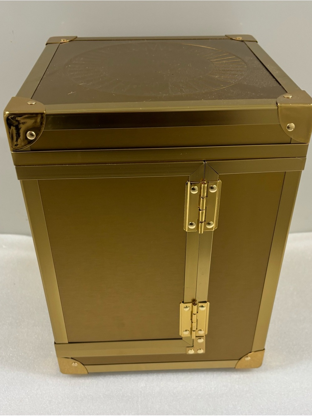 Rare ~Azzaro Forever Wanted Elixir Case ONLY ~Luxe Gold Finish - Picture 5 of 9
